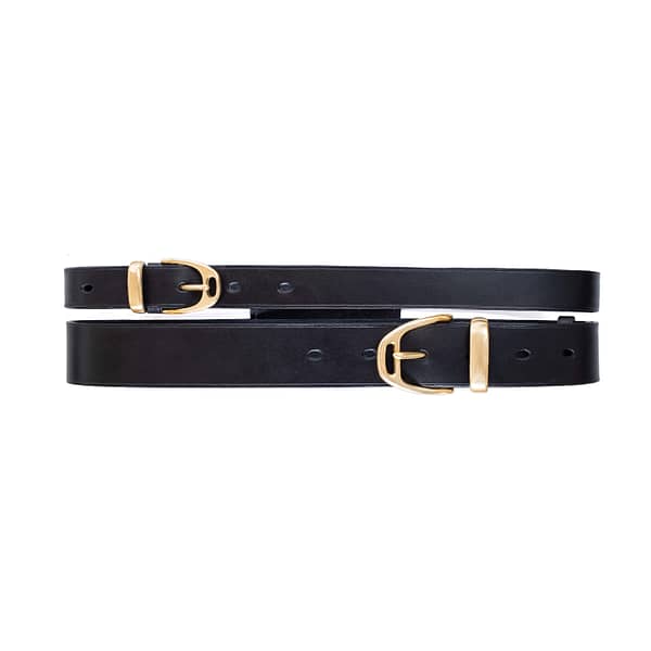 DORCHESTER Double Waist Belt Black - Harris Rae